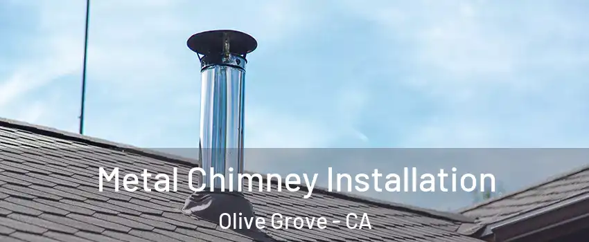 Metal Chimney Installation Olive Grove - CA