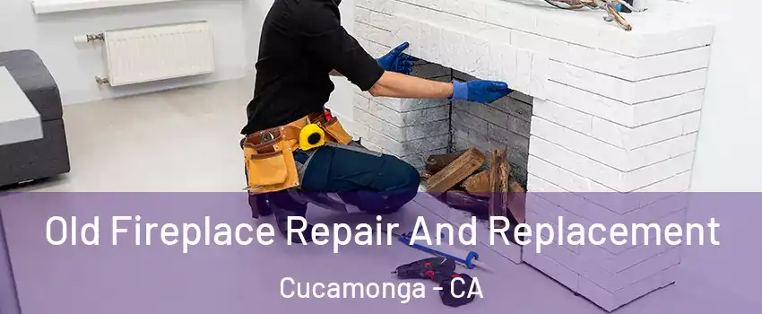Old Fireplace Repair And Replacement Cucamonga - CA