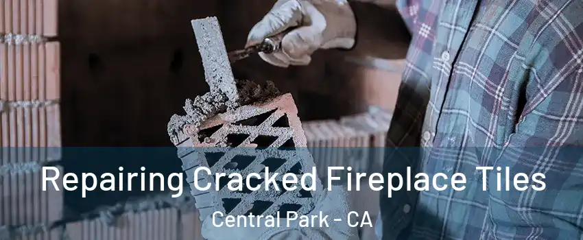 Repairing Cracked Fireplace Tiles Central Park - CA
