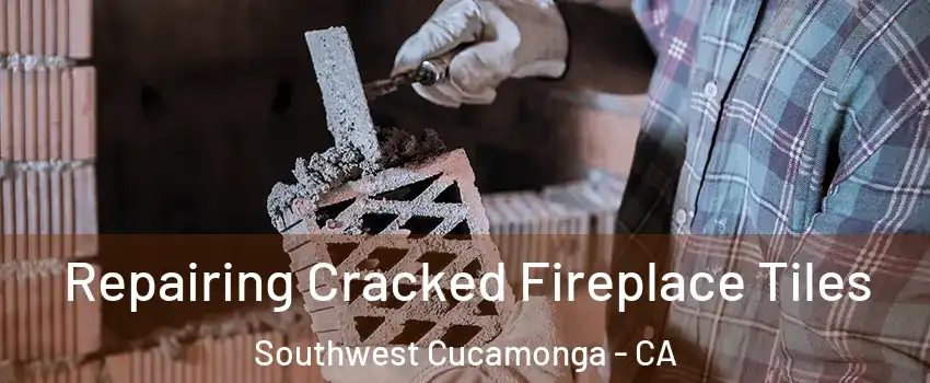 Repairing Cracked Fireplace Tiles Southwest Cucamonga - CA