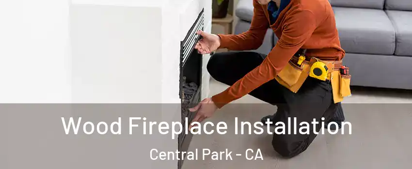 Wood Fireplace Installation Central Park - CA