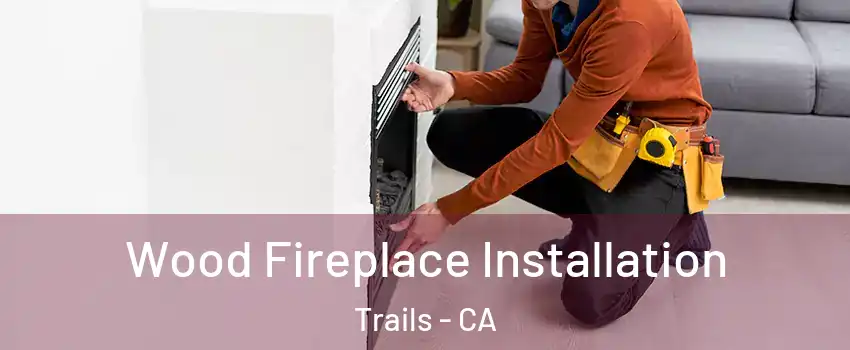 Wood Fireplace Installation Trails - CA