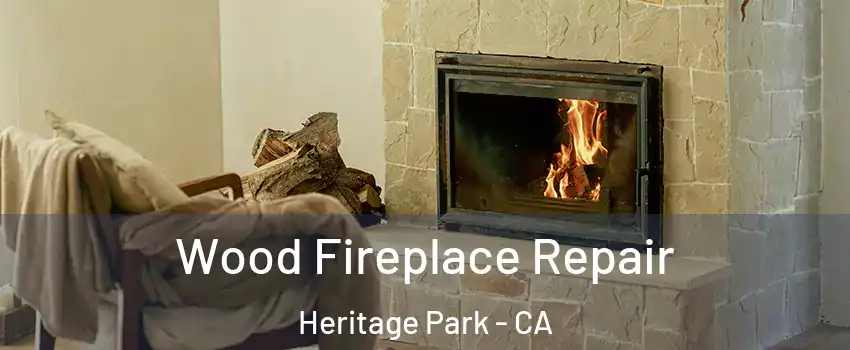 Wood Fireplace Repair Heritage Park - CA