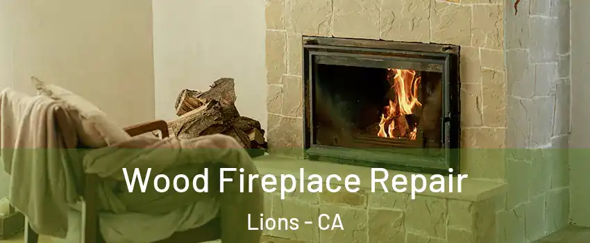 Wood Fireplace Repair Lions - CA
