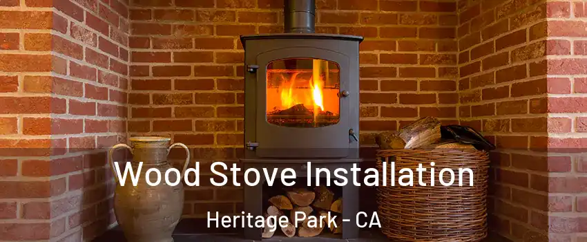 Wood Stove Installation Heritage Park - CA